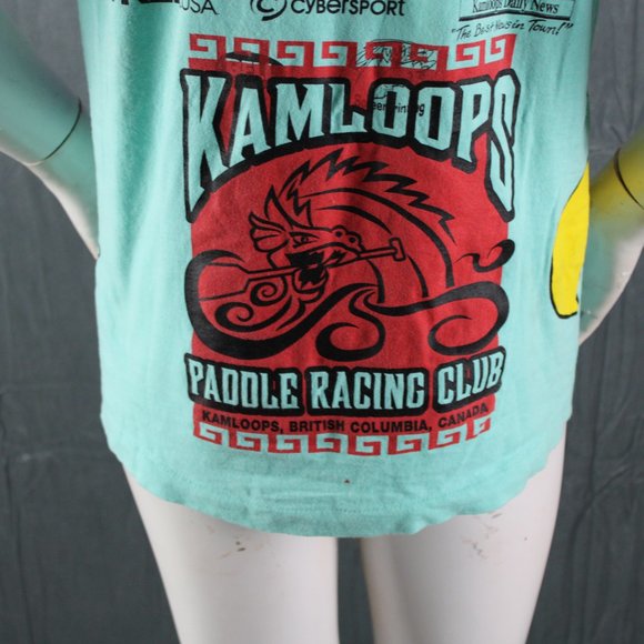 Vintage Tank-Top - Kamloops Rowing All Over Print - Men's Medium - Picture 9 of 12